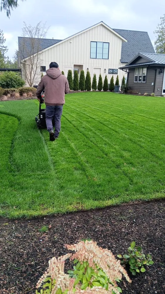 Custom lawn care service in Sedro-Woolley, WA - New Landscape