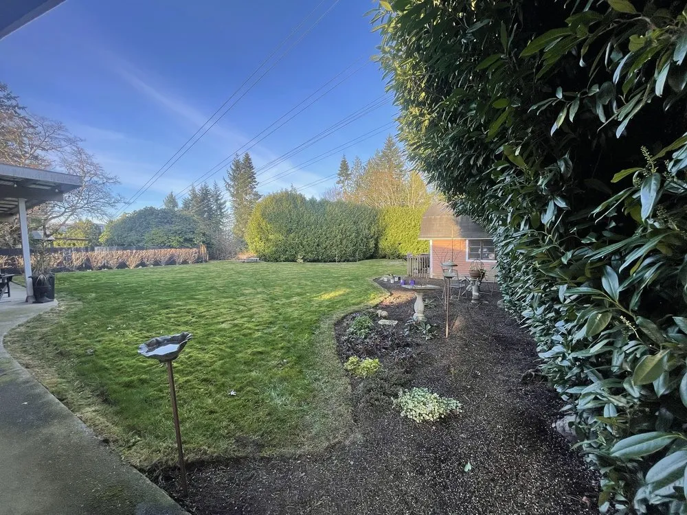 Custom lawn mowing service for residential properties in Sedro-Woolley, WA by New Landscape