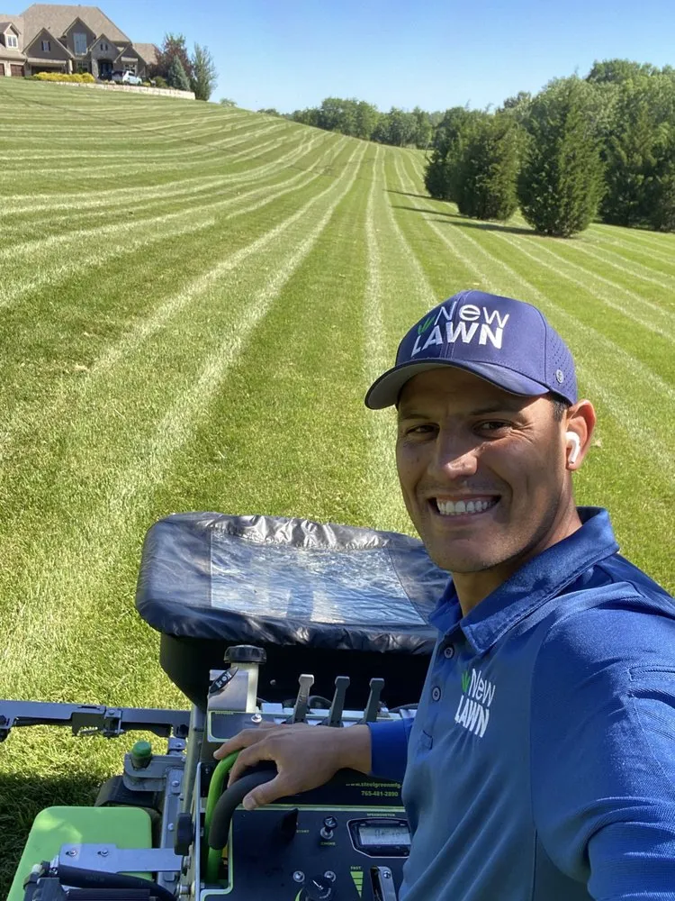 Professional garden landscaping in Spring Hill, KS - New Lawn