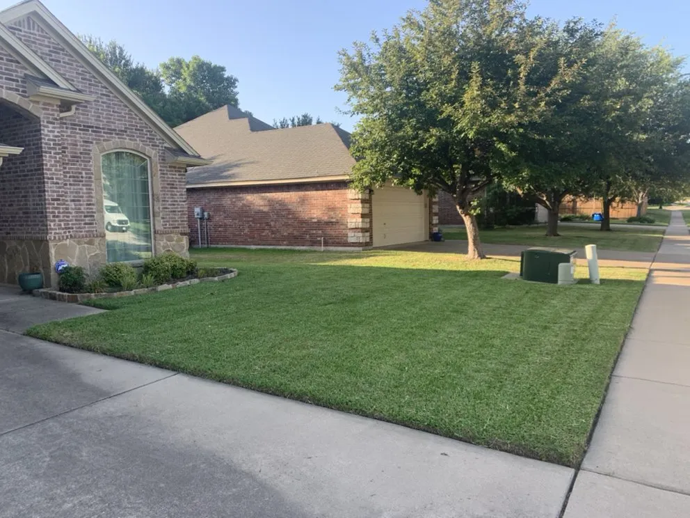 Professional residential landscaping for residential properties in Fort Worth, TX by New Leaf Exteriors
