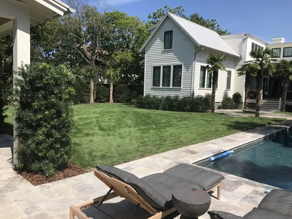 Custom residential landscaping for outdoor upgrades in North Charleston, SC by New Leaf Landscape Construction