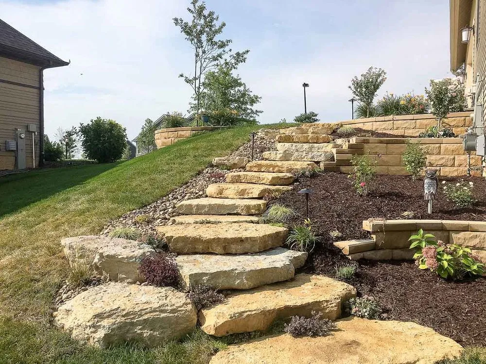 Reliable garden landscaping for outdoor upgrades across Davenport, IA - New Leaf Landscapes & Concrete