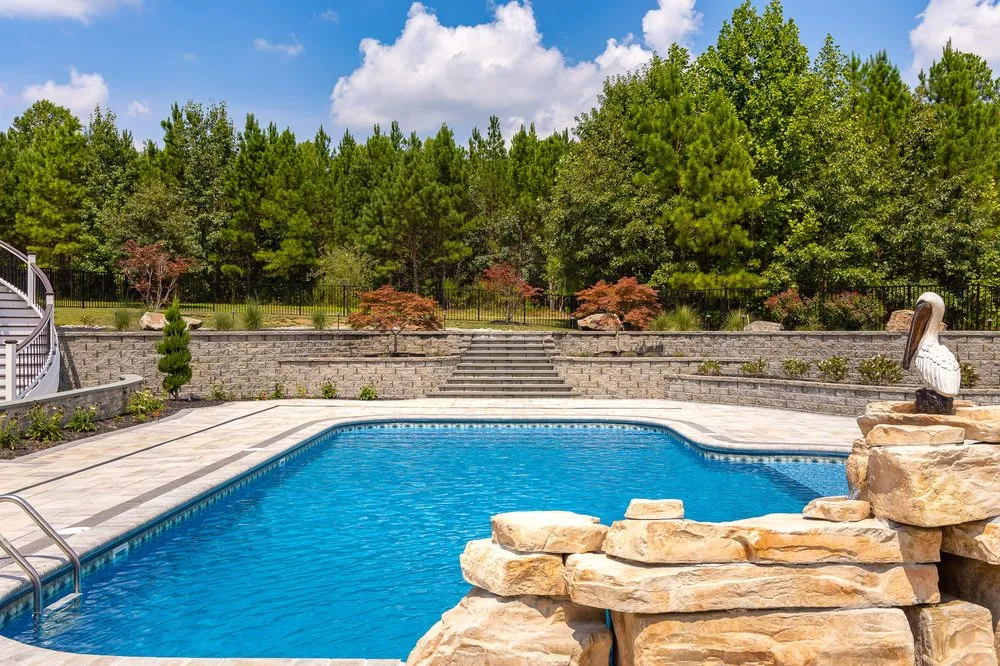 Custom lawn care service for outdoor upgrades in Glen Allen, VA by New Leaf Landscaping