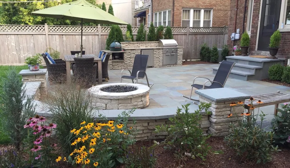 Top-rated outdoor landscaping for homes across Northbrook, IL - New Leaf Landscaping