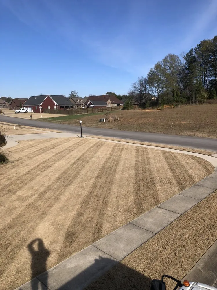 Local landscape installation in Florence, AL by New Leaf Lawn Care and Landscaping