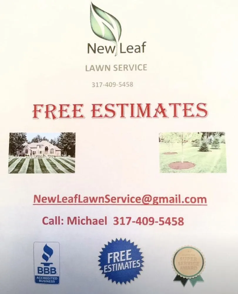 Expert yard maintenance in Avon, IN by New Leaf Lawn Service