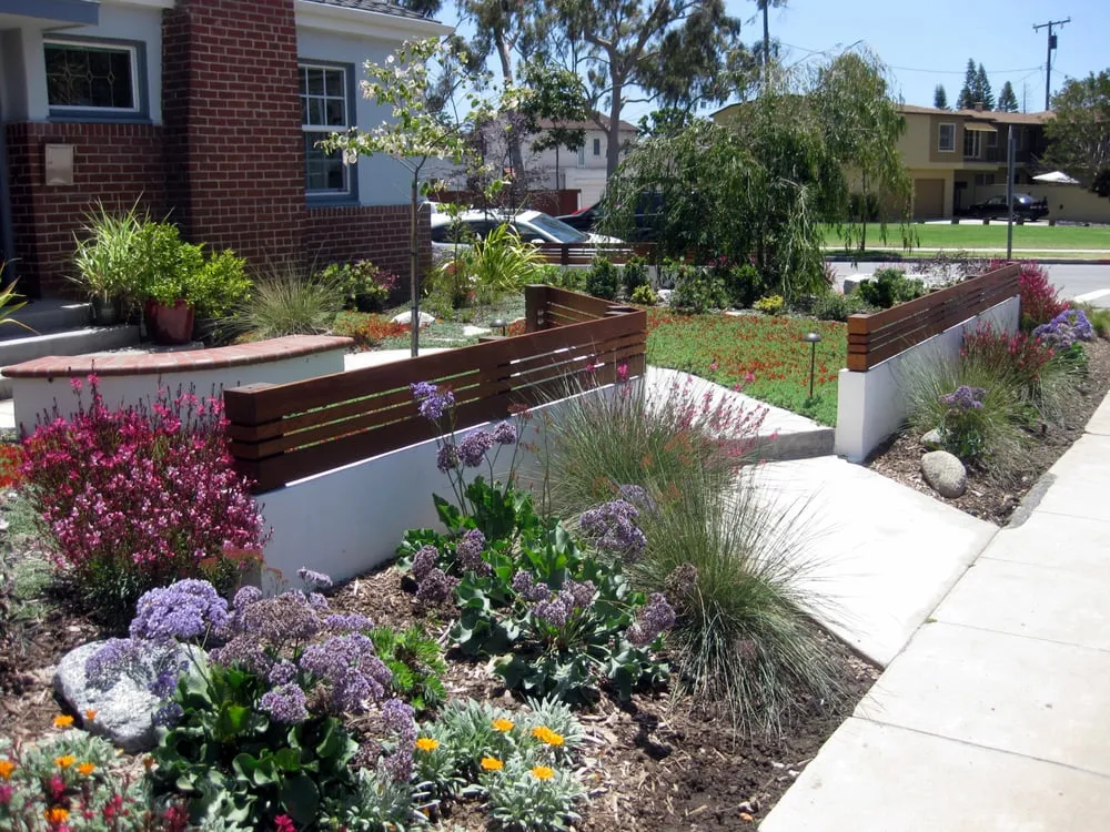 Professional residential landscaping for residential properties across Long Beach, CA - New Leaf