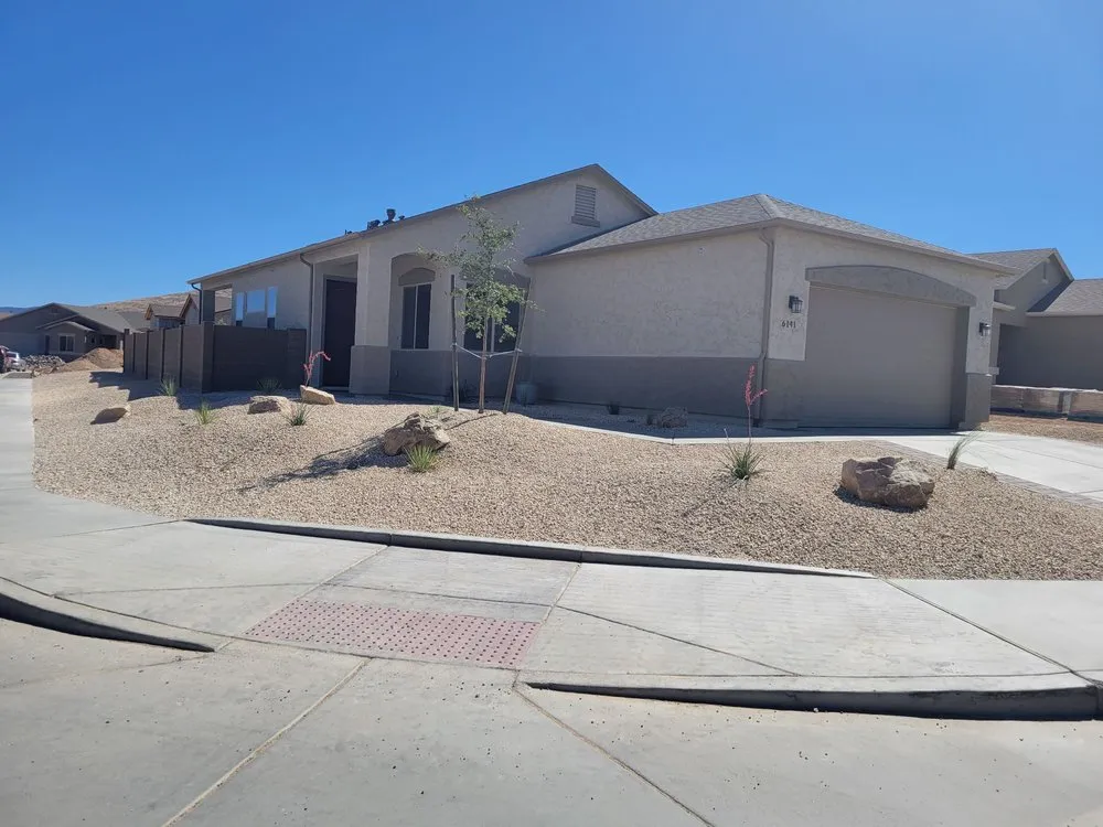 Professional yard maintenance for residential properties in Prescott Valley, AZ by New Life Landscapes