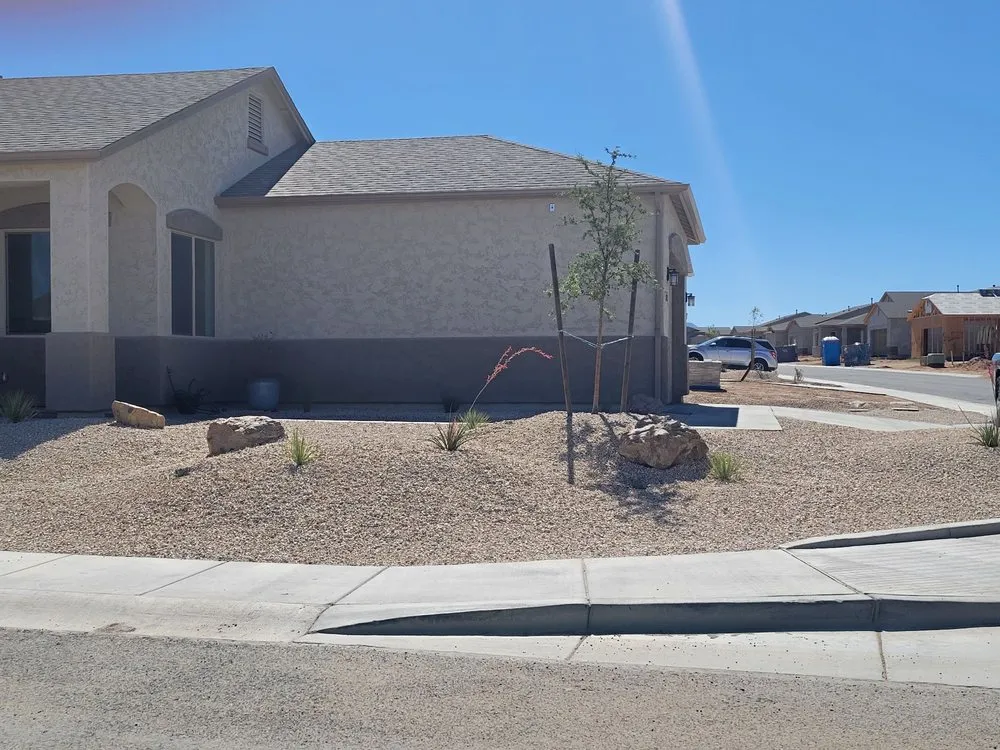 Custom landscape installation in Prescott Valley, AZ - New Life Landscapes