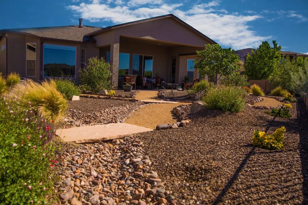 Professional landscape installation with custom design across Prescott Valley, AZ - New Life Landscapes