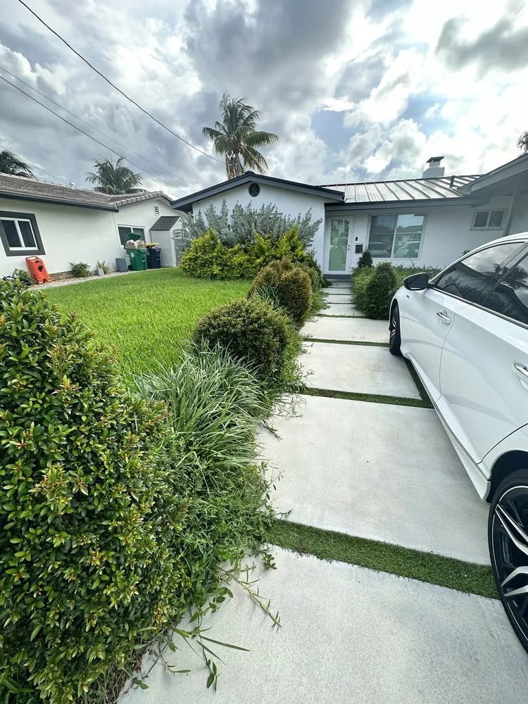 Professional lawn care service for beautiful yards in Fort Lauderdale, FL by New Life Landscaping