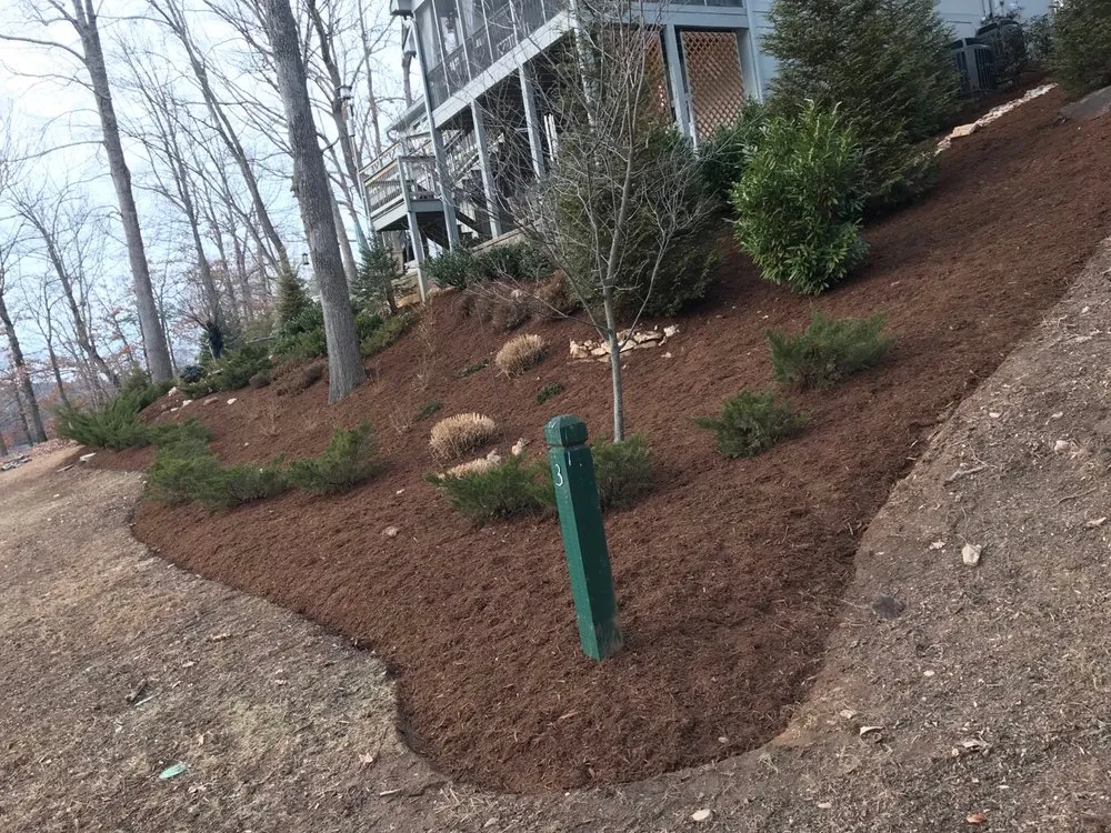 Custom residential landscaping in Amherst, VA by New Life Lawn & Landscaping