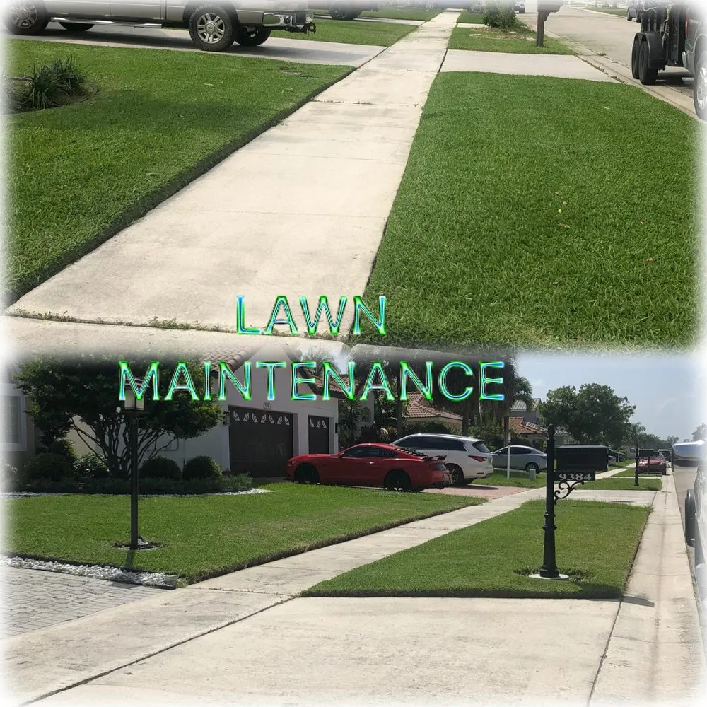 Professional lawn mowing service for year-round maintenance in Lake Worth, FL by New Life Lawn Care & Landscaping