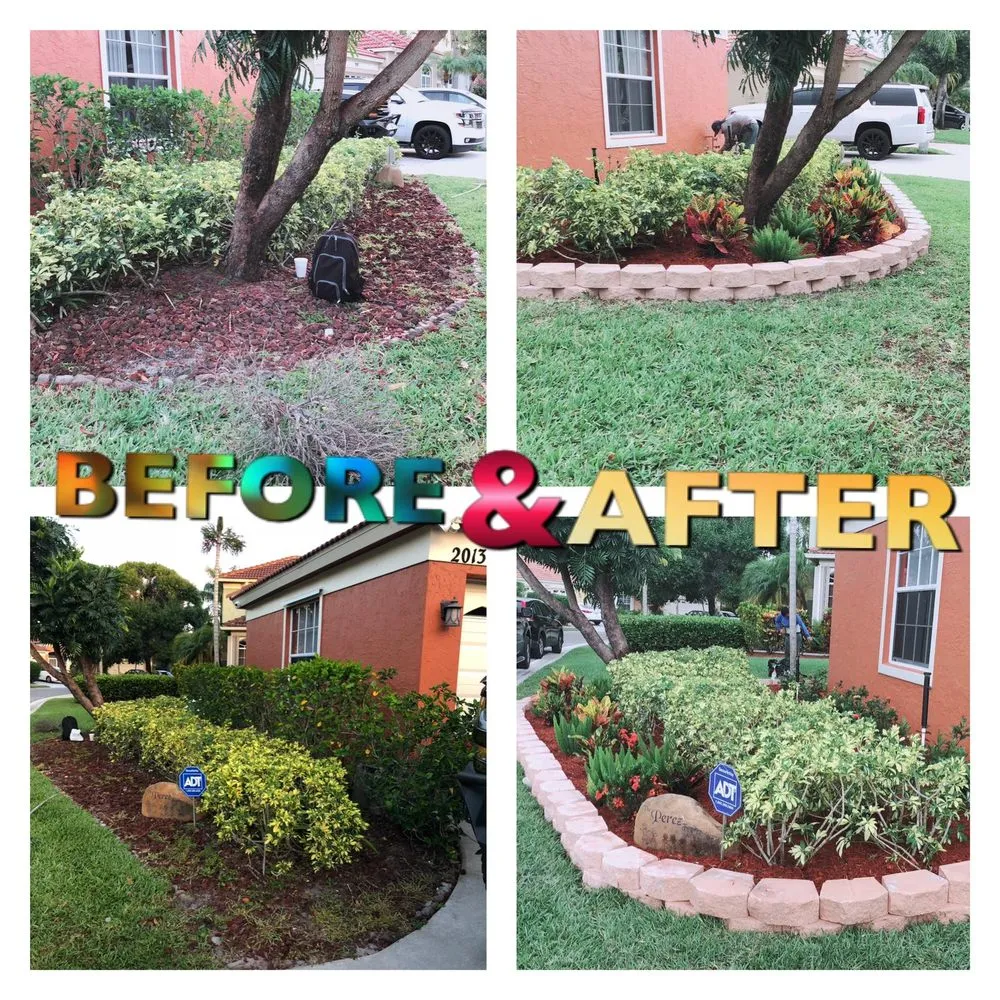 Reliable landscape design for homes in Lake Worth, FL by New Life Lawn Care & Landscaping