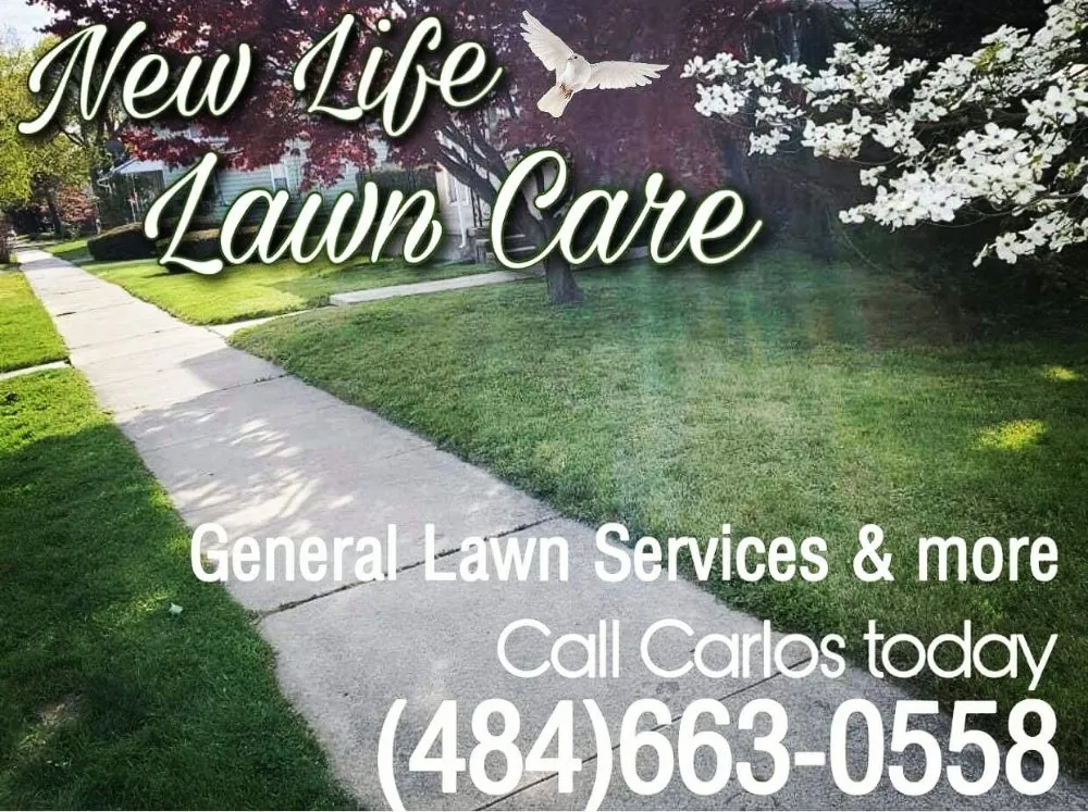 Custom landscape design with custom design in Temple, PA by New life Lawn Care