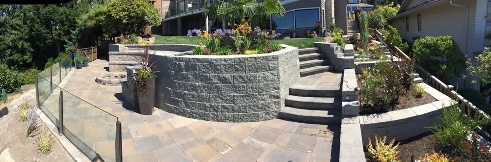 Top-rated landscape design in Seattle, WA by New Life Rockeries of Seattle