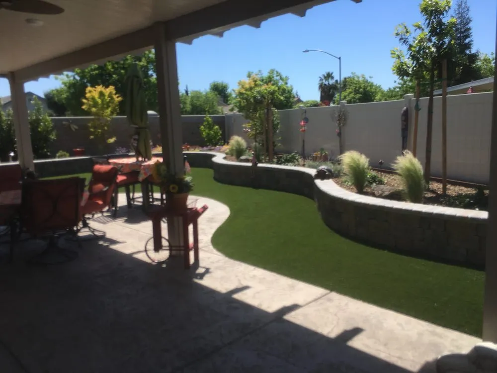 Reliable landscaping services in Turlock, CA by New Line & Curb
