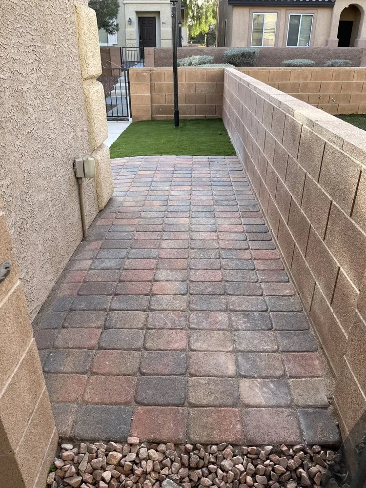 Professional lawn care service in Las Vegas, NV by New line Maintenance & Landscape