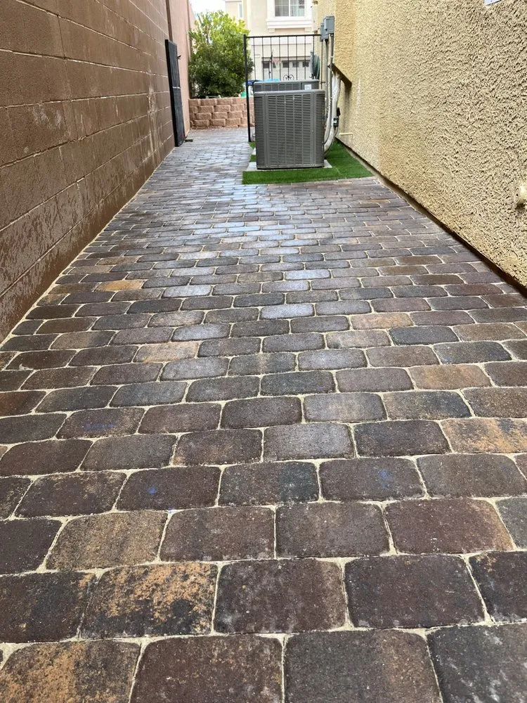 Reliable landscape installation in Las Vegas, NV by New line Maintenance & Landscape