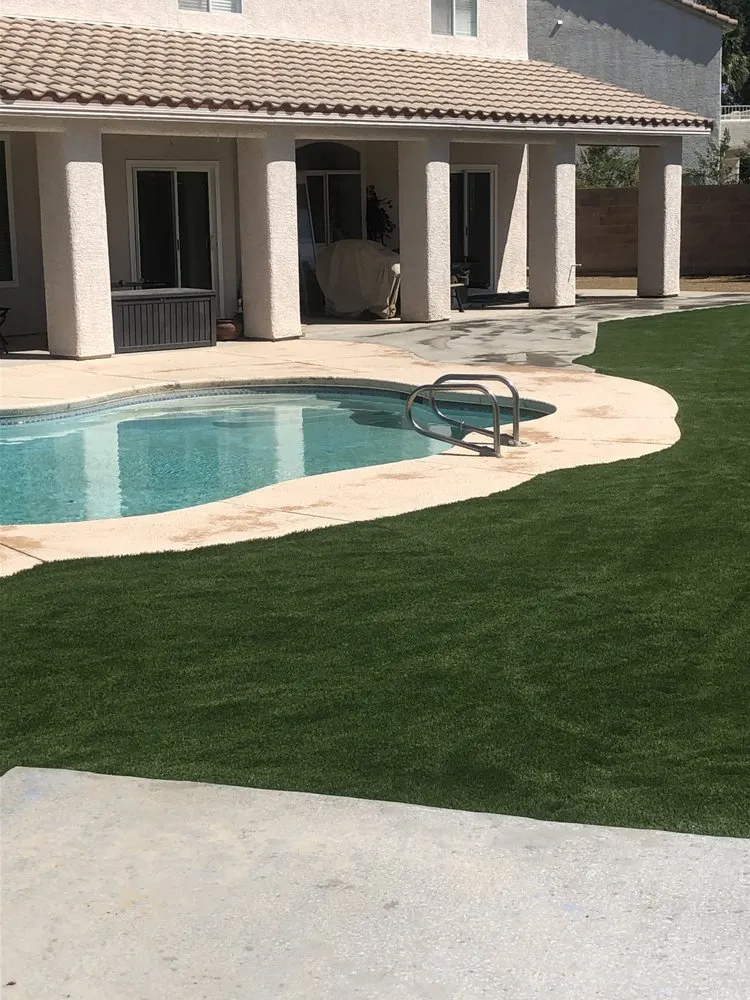 Affordable garden landscaping for beautiful yards in Las Vegas, NV by New line Maintenance & Landscape