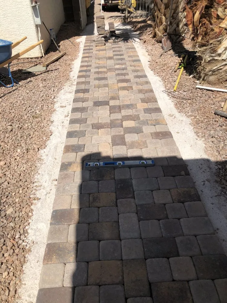 Top-rated landscape installation with custom design across Las Vegas, NV - New line Maintenance & Landscape