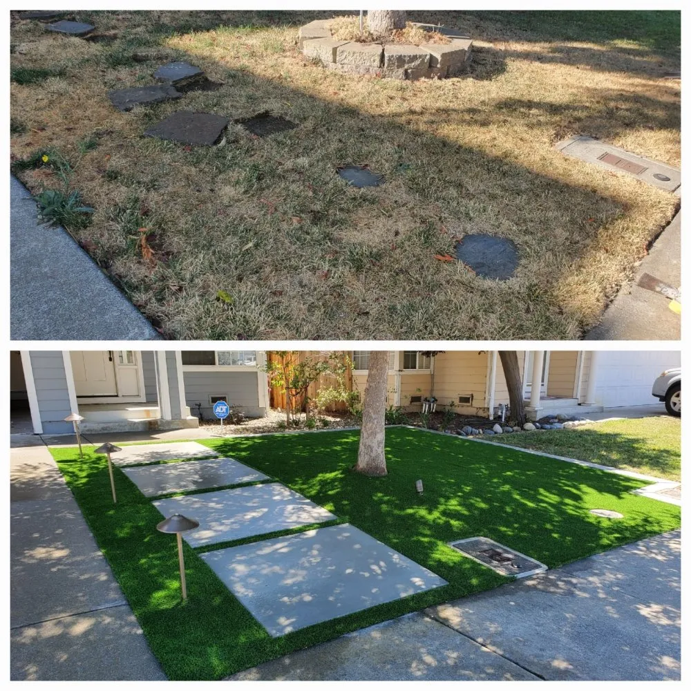 Professional outdoor landscaping for year-round maintenance in Farifield, CA by New Look Landscape