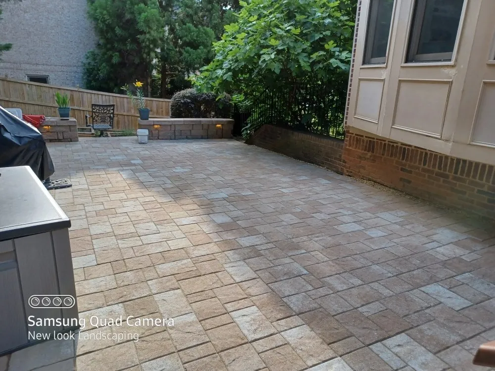 Custom residential landscaping in Acworth, GA by New Look Landscaping Handyman