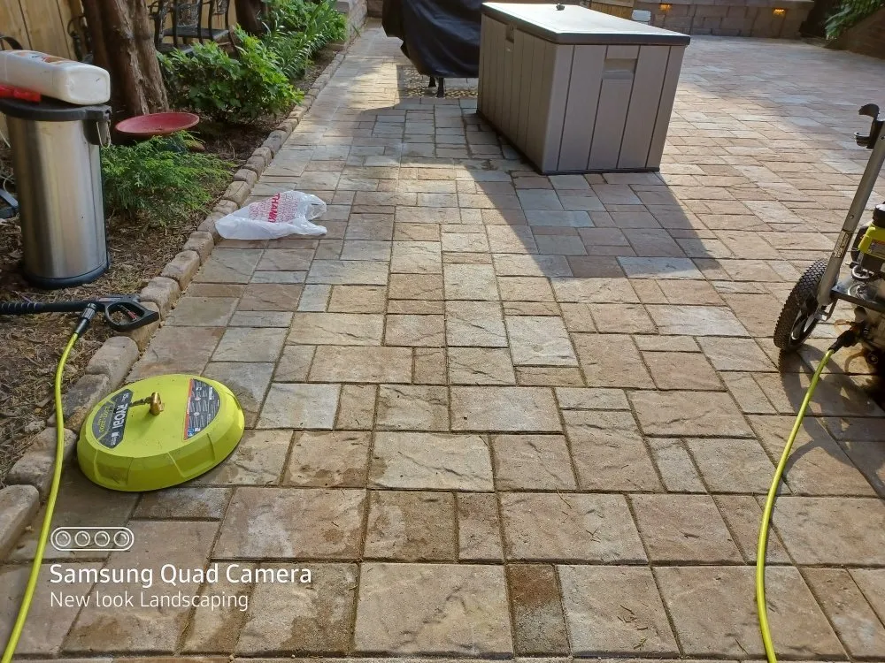 Custom yard maintenance with custom design in Acworth, GA by New Look Landscaping Handyman