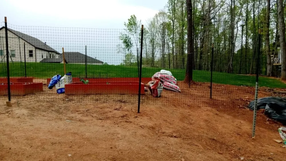 Custom garden landscaping for residential properties across Acworth, GA - New Look Landscaping Handyman