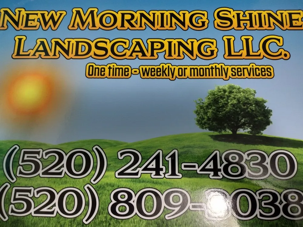 Affordable garden landscaping in Tucson, AZ - New Morning Shine