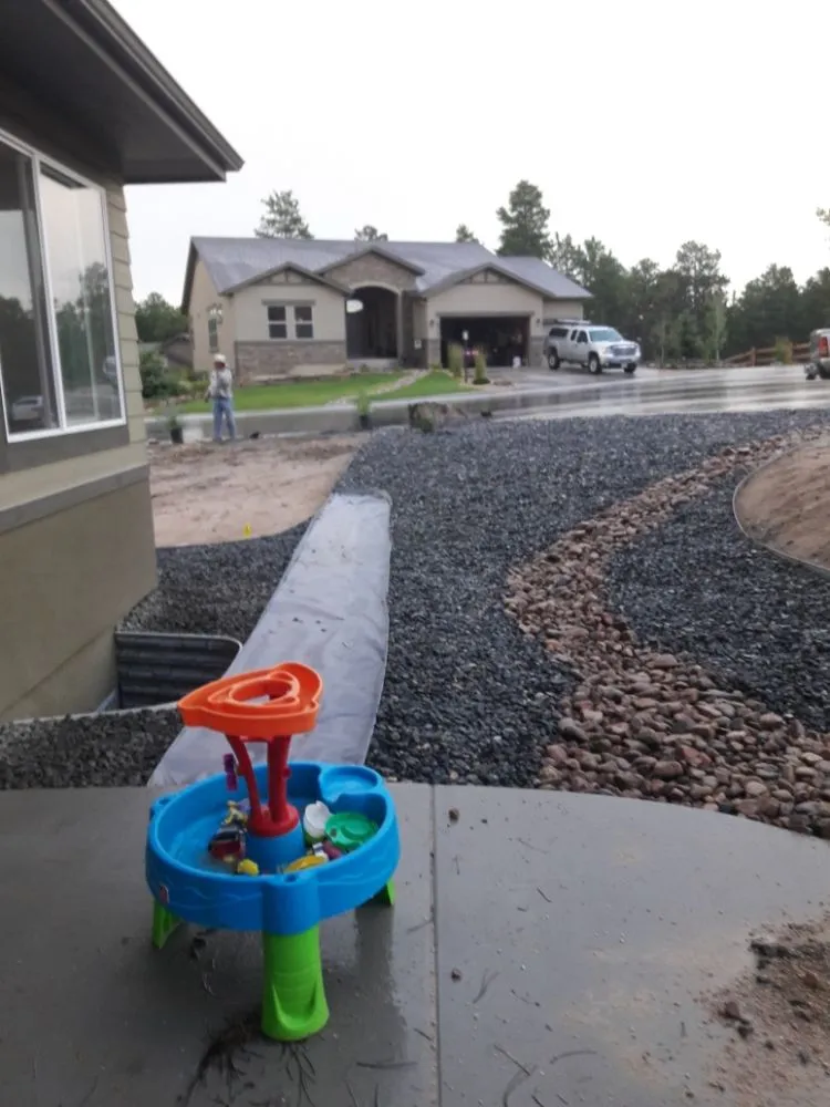 Custom yard cleanup service for year-round maintenance across Denver, CO - New Option Sprinkler Service and Landscaping