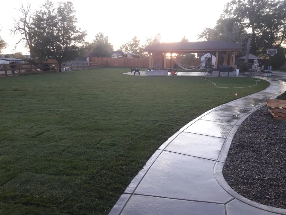 Expert landscape installation in Denver, CO by New Option Sprinkler Service and Landscaping
