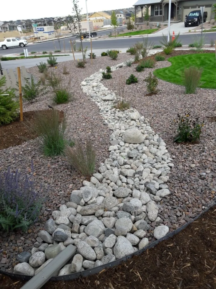 Trusted garden landscaping for homes across Denver, CO - New Option Sprinkler Service and Landscaping