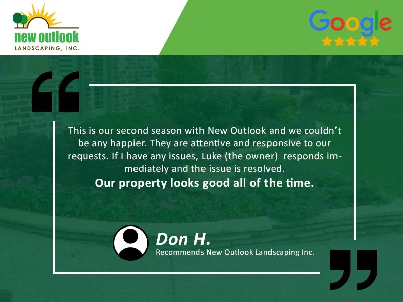 Trusted lawn mowing service in Harrisburg, PA - New Outlook Landscaping