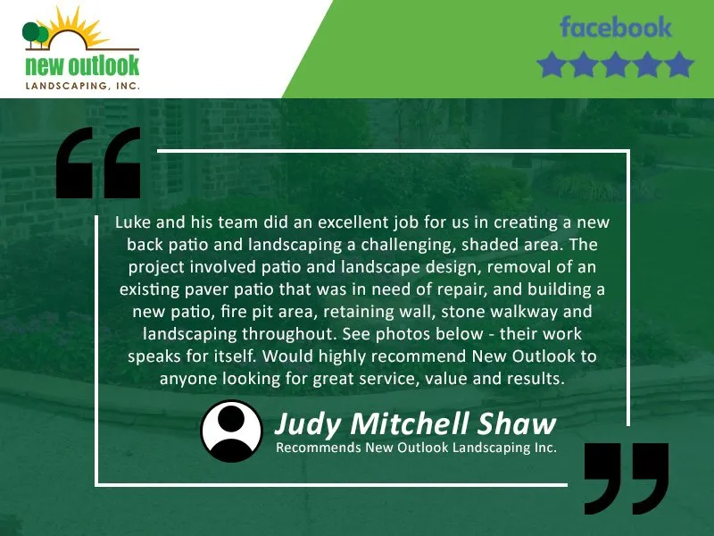 Reliable residential landscaping for beautiful yards in Harrisburg, PA by New Outlook Landscaping