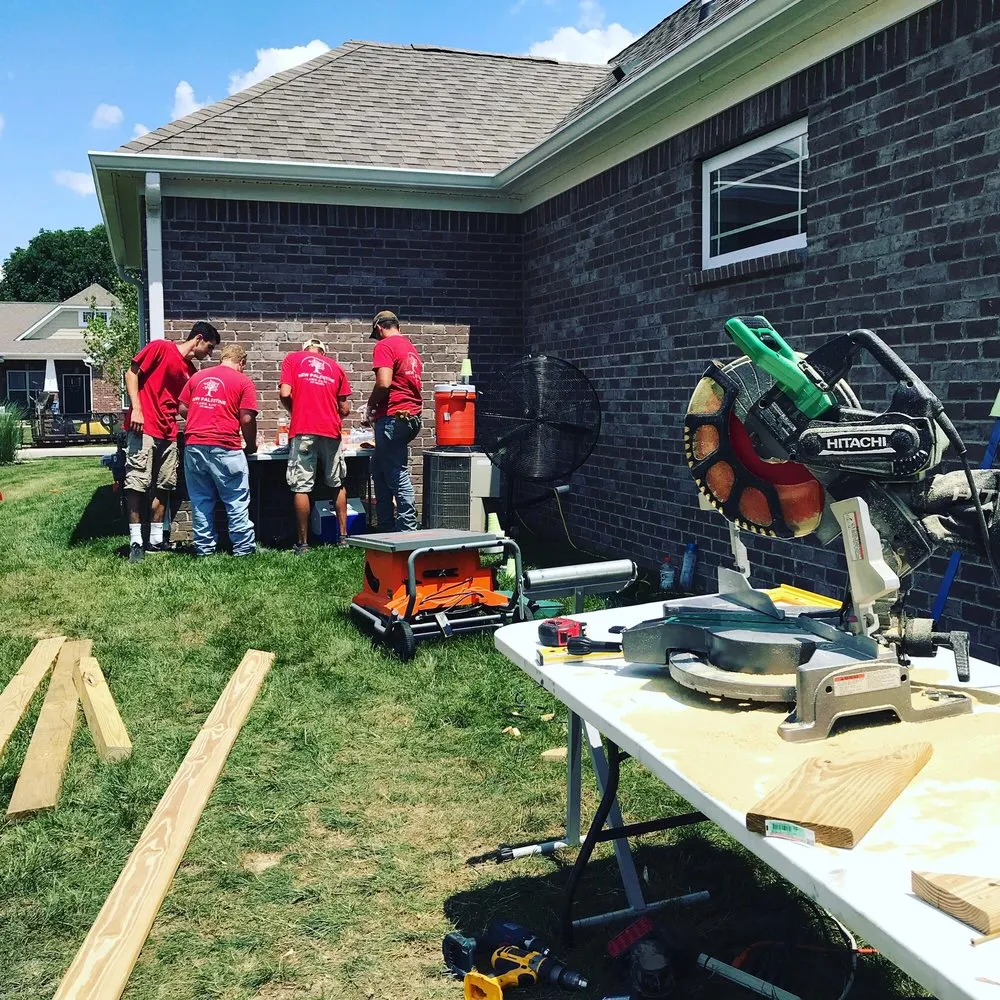 Custom outdoor landscaping in New Palestine, IN - New Palestine Lawn Care