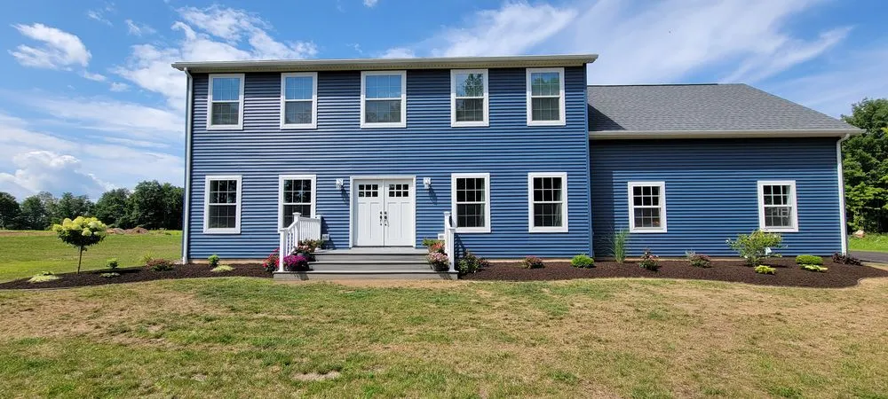 Custom garden landscaping in Westmoreland, NY by New Perspective Landscaping