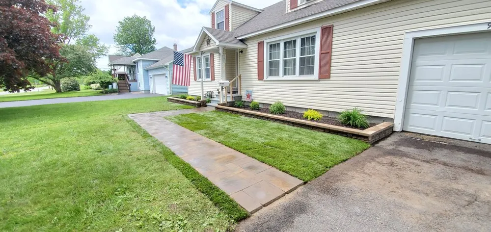 Affordable lawn mowing service for outdoor upgrades in Westmoreland, NY by New Perspective Landscaping