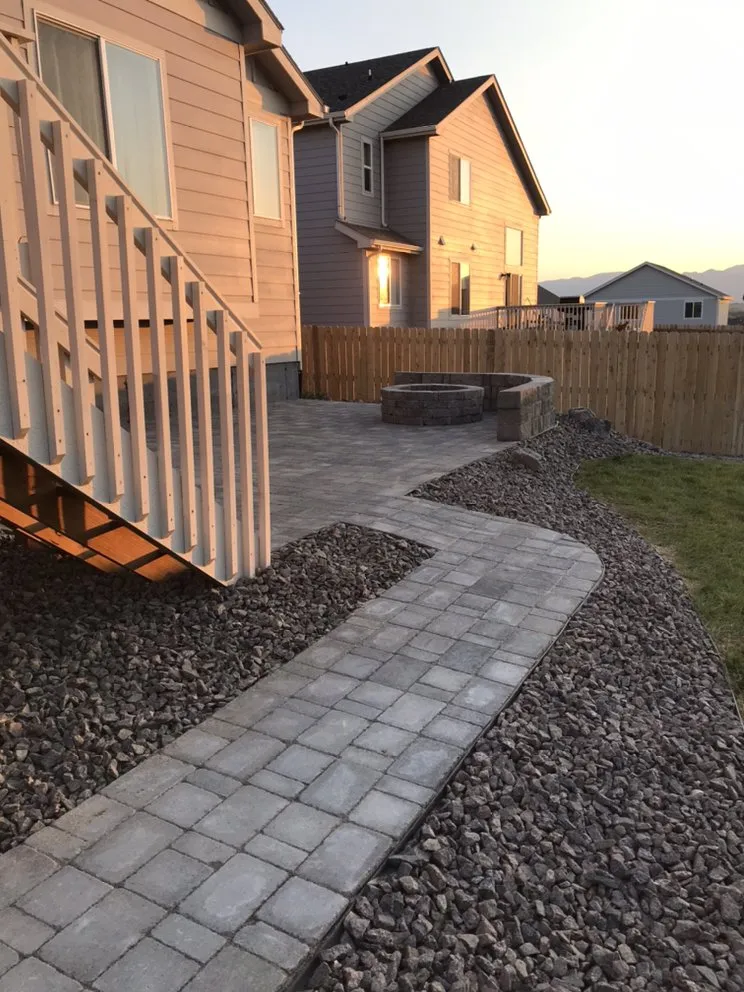 Custom garden landscaping in Colorado Springs, CO - New Project Landscaping