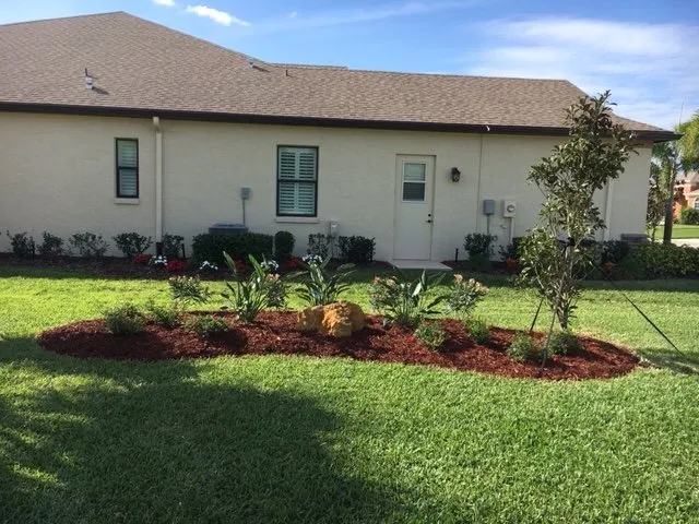 Custom yard cleanup service for outdoor upgrades in Bradenton, FL by New Roots Landscape Design