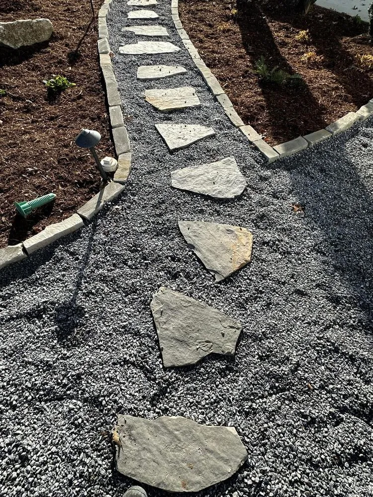 Expert landscaping services with custom design in East Flat Rock, NC by New Roots Landscaping