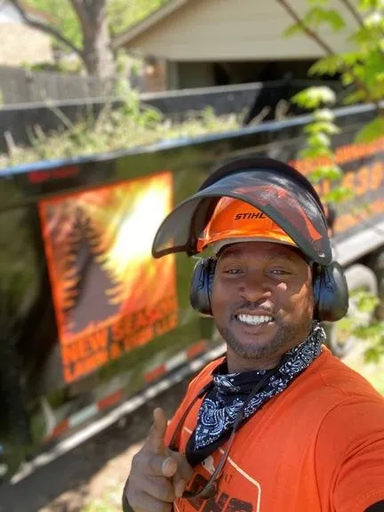 Custom yard cleanup service with custom design across Tulsa, OK - New Season Lawn and Tree