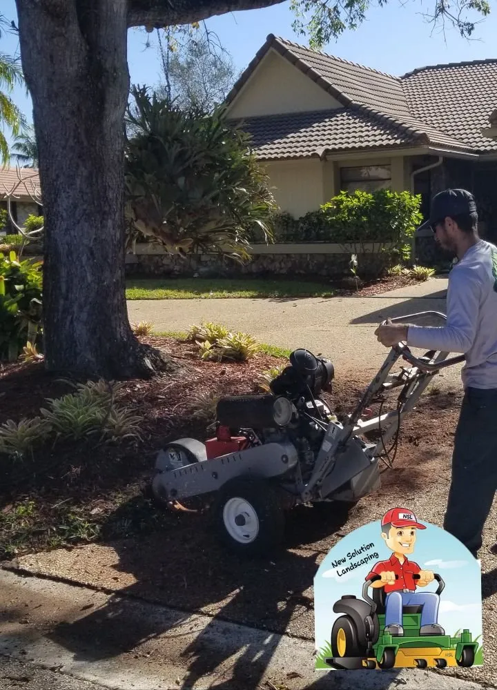 Custom residential landscaping near you in Pompano Beach, FL by New Solution Landscaping