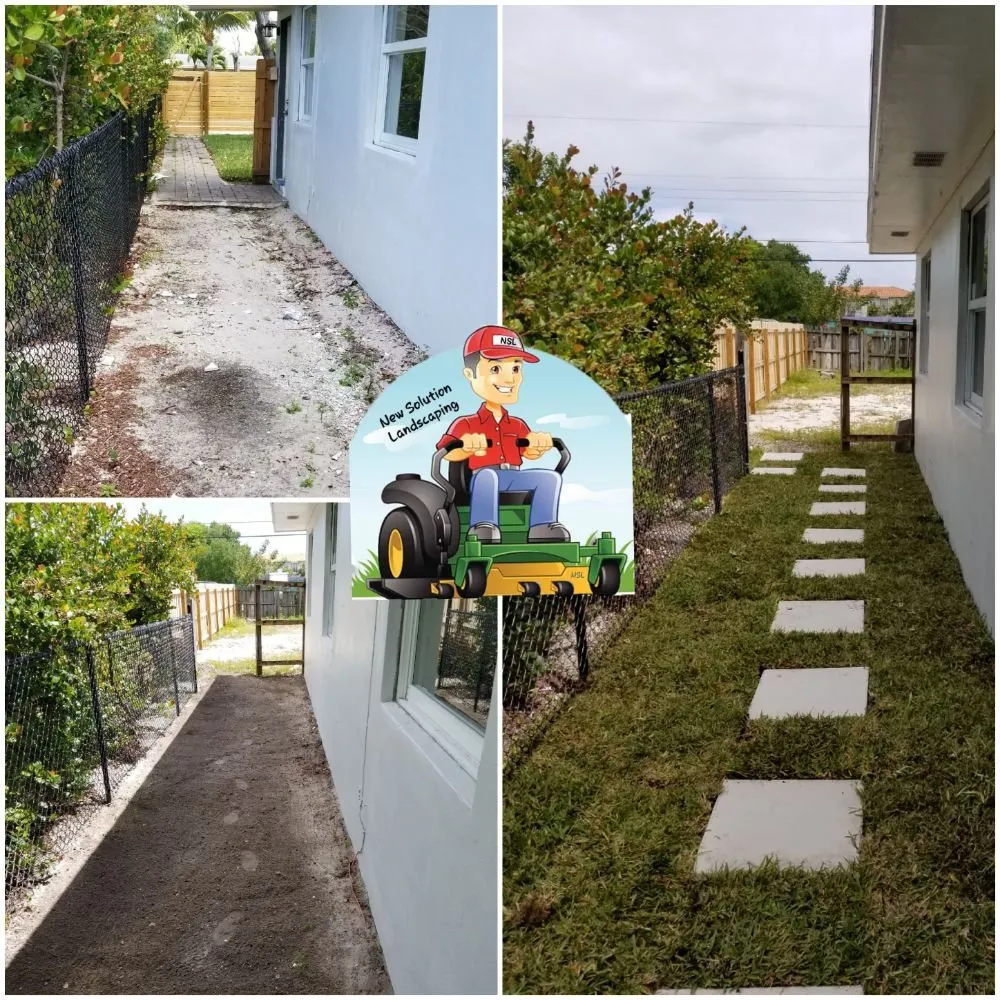 Affordable landscape installation experts serving Pompano Beach, FL - New Solution Landscaping