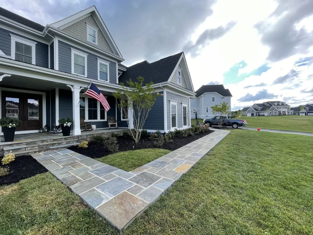 Professional landscape installation with custom design across Herndon, VA - New Spring Lawn & Landscape