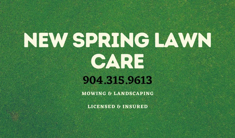Affordable residential landscaping experts serving St. Augustine, FL - New Spring Lawn Care