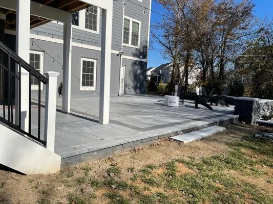 New Springs Lawn And Landscaping Logo