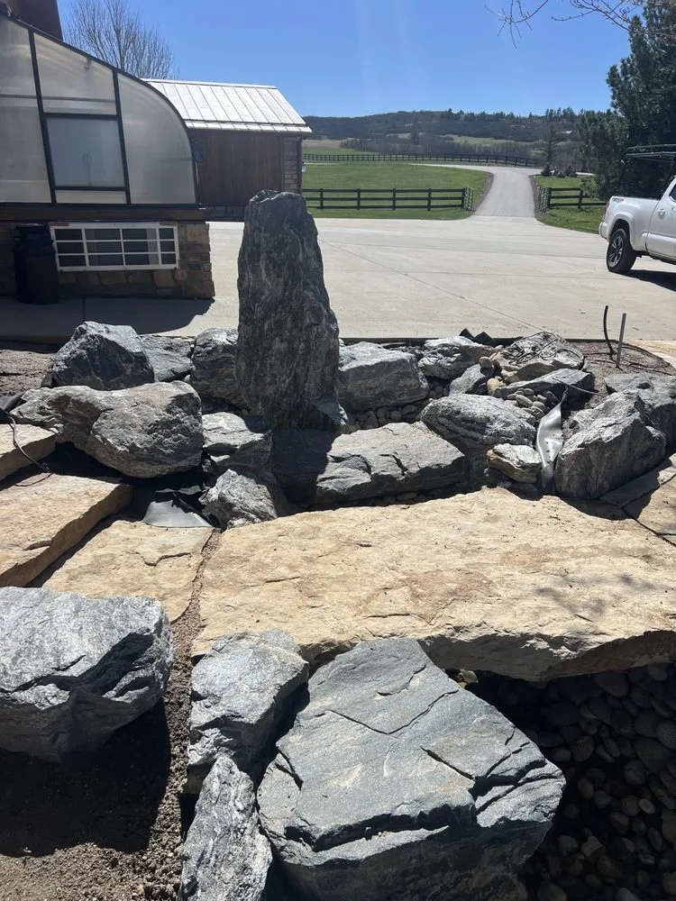 Custom landscape installation for beautiful yards across Denver, CO - New Touch Landscaping