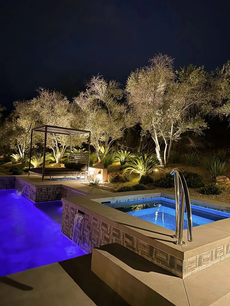 Professional garden landscaping for homes across Las Vegas, NV - New View Landscapes