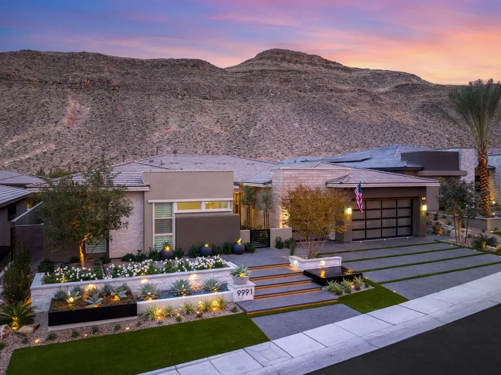 Expert garden landscaping for year-round maintenance in Las Vegas, NV by New View Landscapes